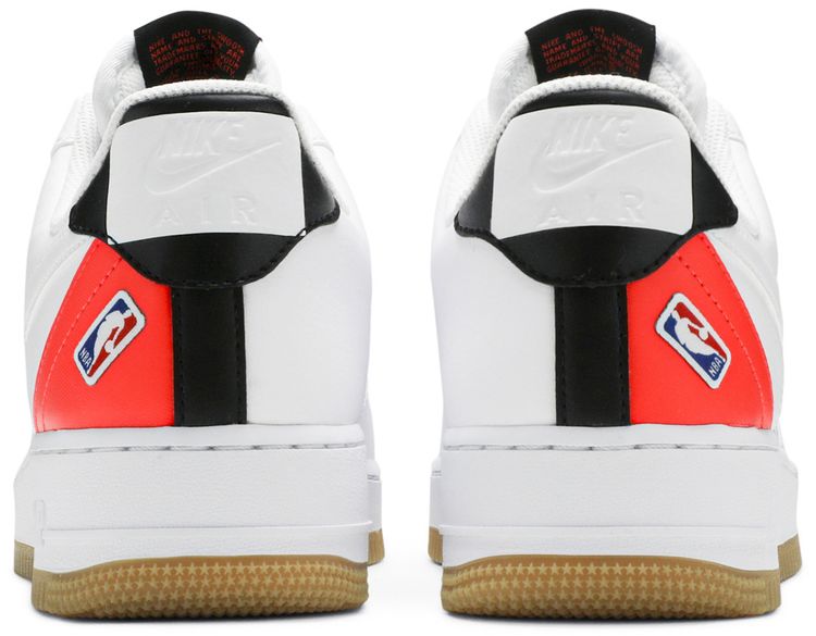 NBA x Air Force 1 07 LV8 White Bright Crimson