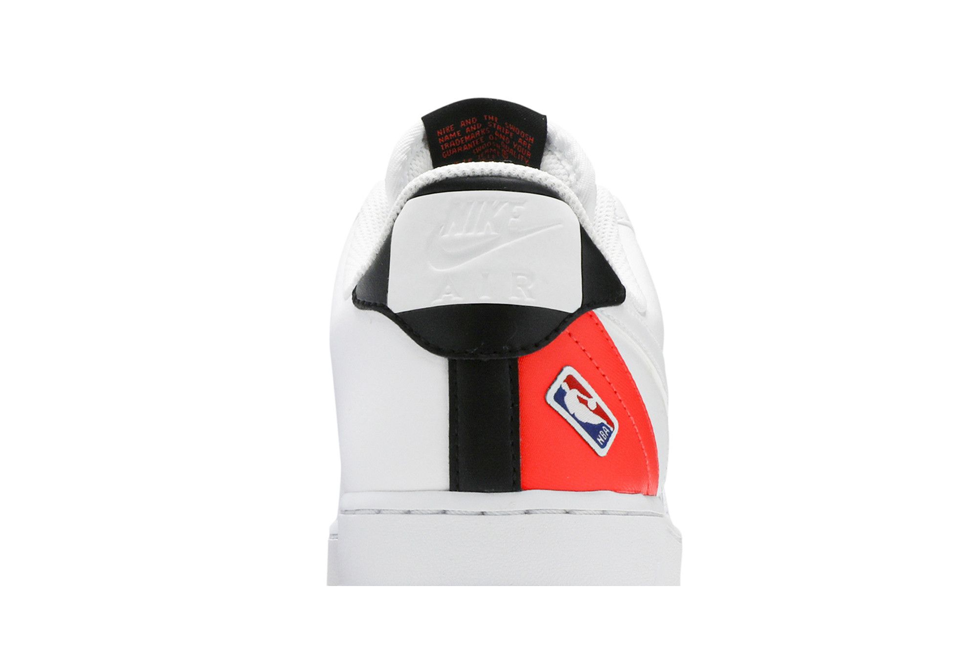 Buy NBA x Air Force 1 '07 LV8 'White Bright Crimson