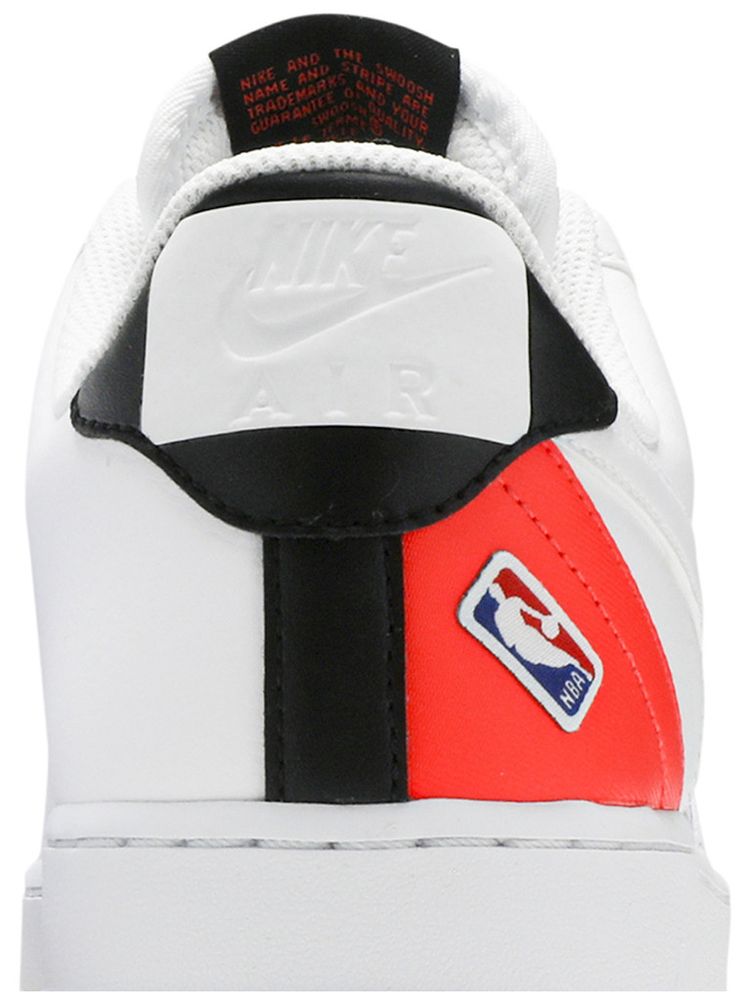 NBA x Air Force 1 07 LV8 White Bright Crimson