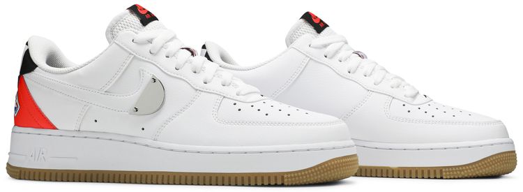 NBA x Air Force 1 07 LV8 White Bright Crimson