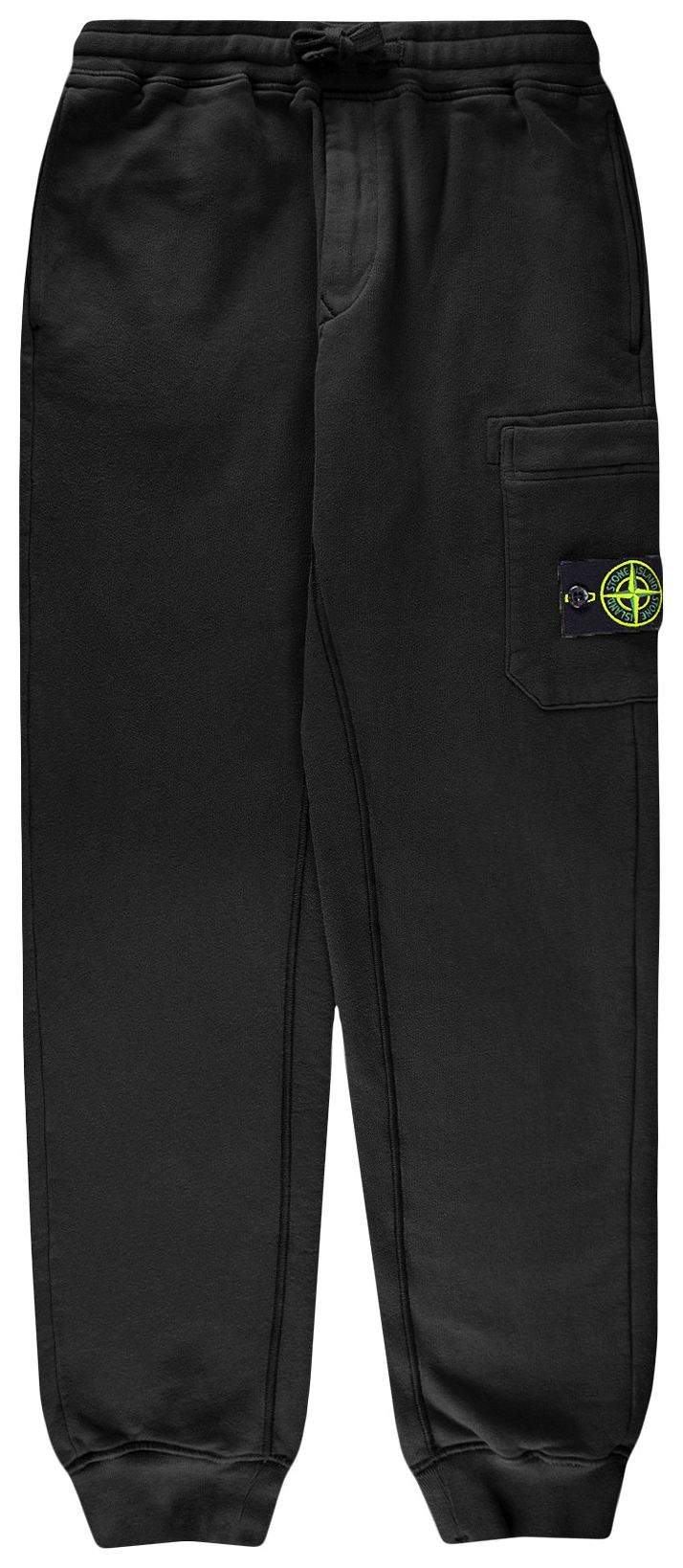 Stone Island Fleece Cargo Pants Black