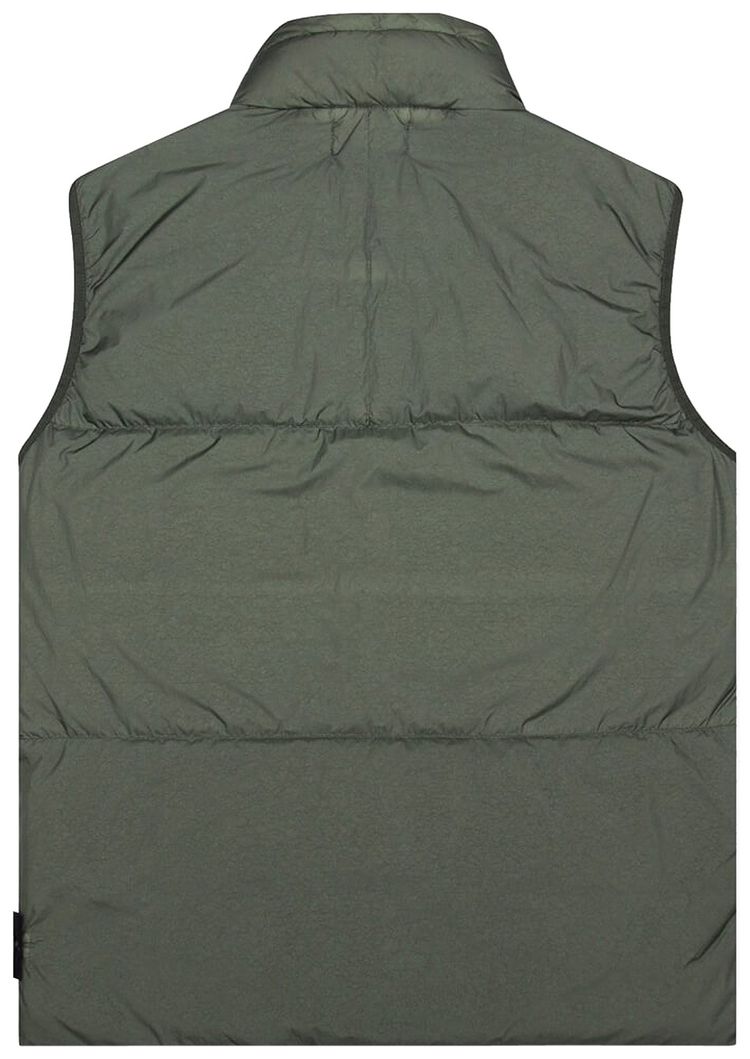 Stone Island Garment Dyed Crinkle Reps NY Down Vest Musk