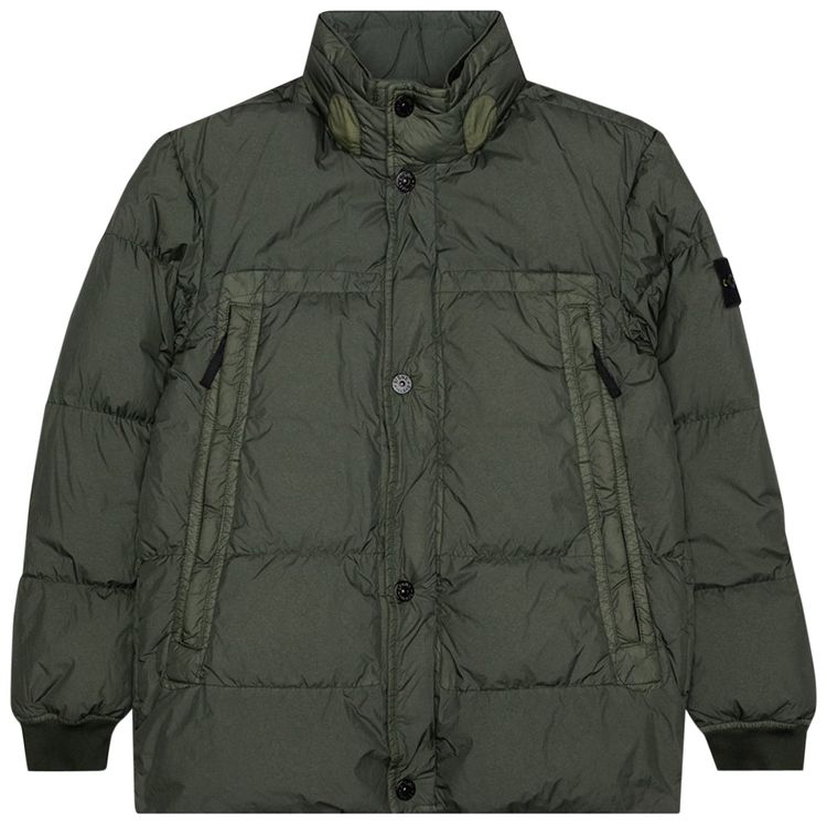 Stone Island Garment Dyed Crinkle Reps NY Down Jacket Musk