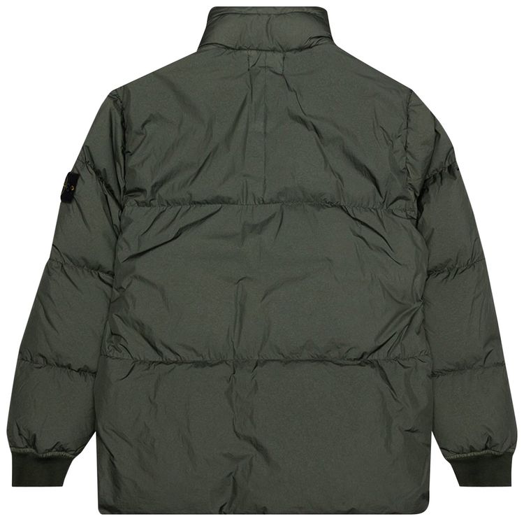 Stone Island Garment Dyed Crinkle Reps NY Down Jacket Musk