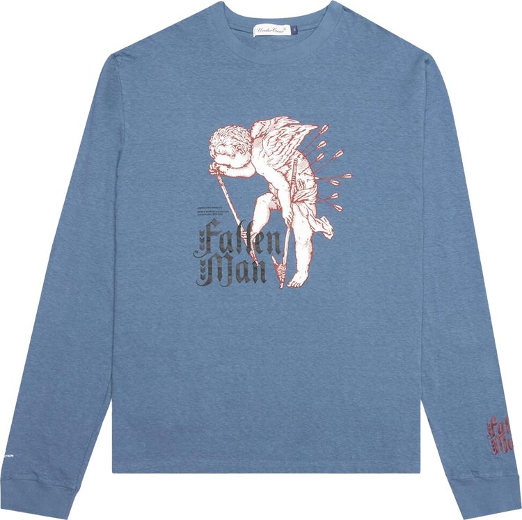 Undercover Fallen Man Angel Pullover 'Grey/Blue'