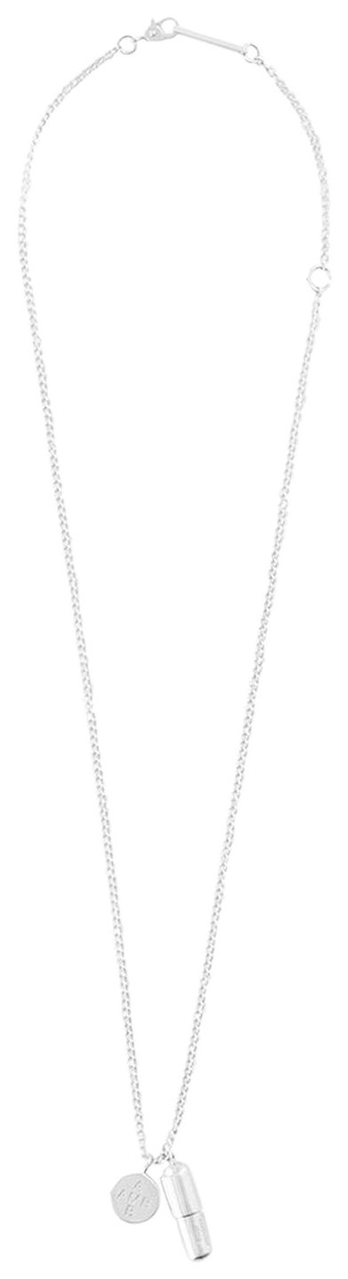 Ambush KK Pill Charme Necklace Silver