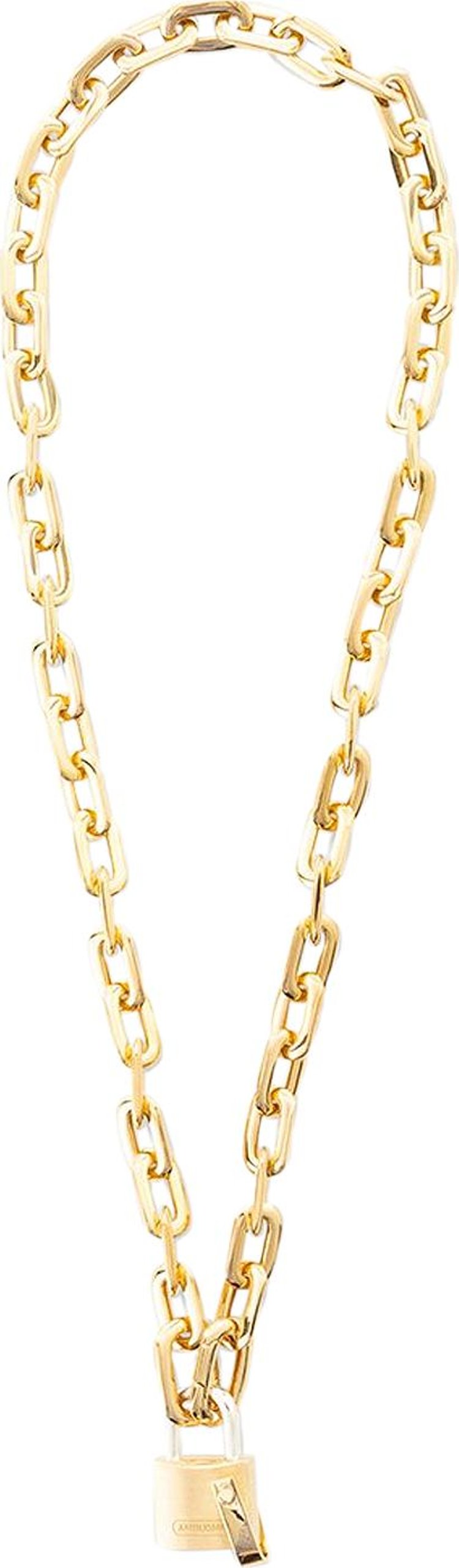 Ambush Small Padlock Chain Necklace 'Gold'