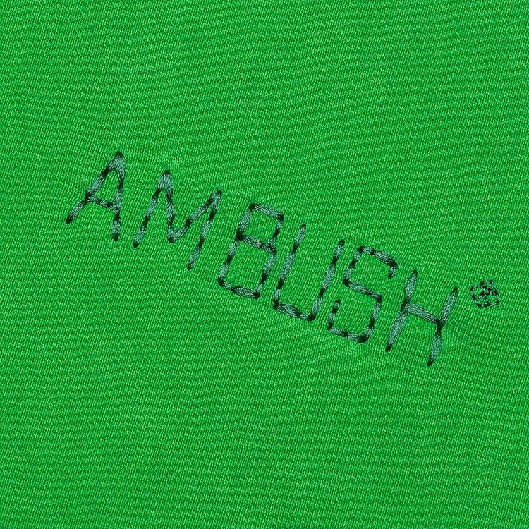 Ambush Raw Edge Hoodie Green