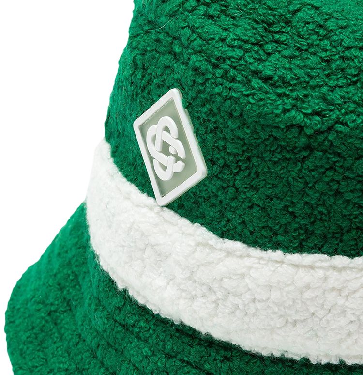 Casablanca Patch Bucket Hat Green
