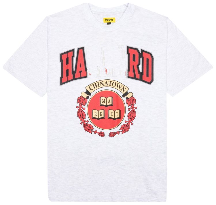 Chinatown Market Hard Short Sleeve Tee Grey