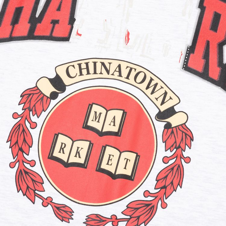 Chinatown Market Hard Short Sleeve Tee Grey