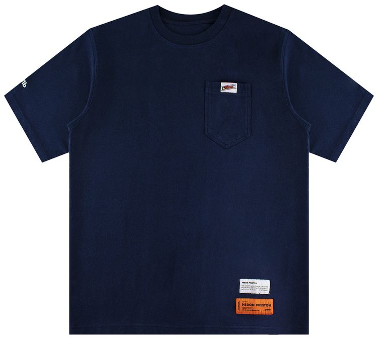 Heron Preston Uniform Total Eclipse Short Sleeve Tee Navy