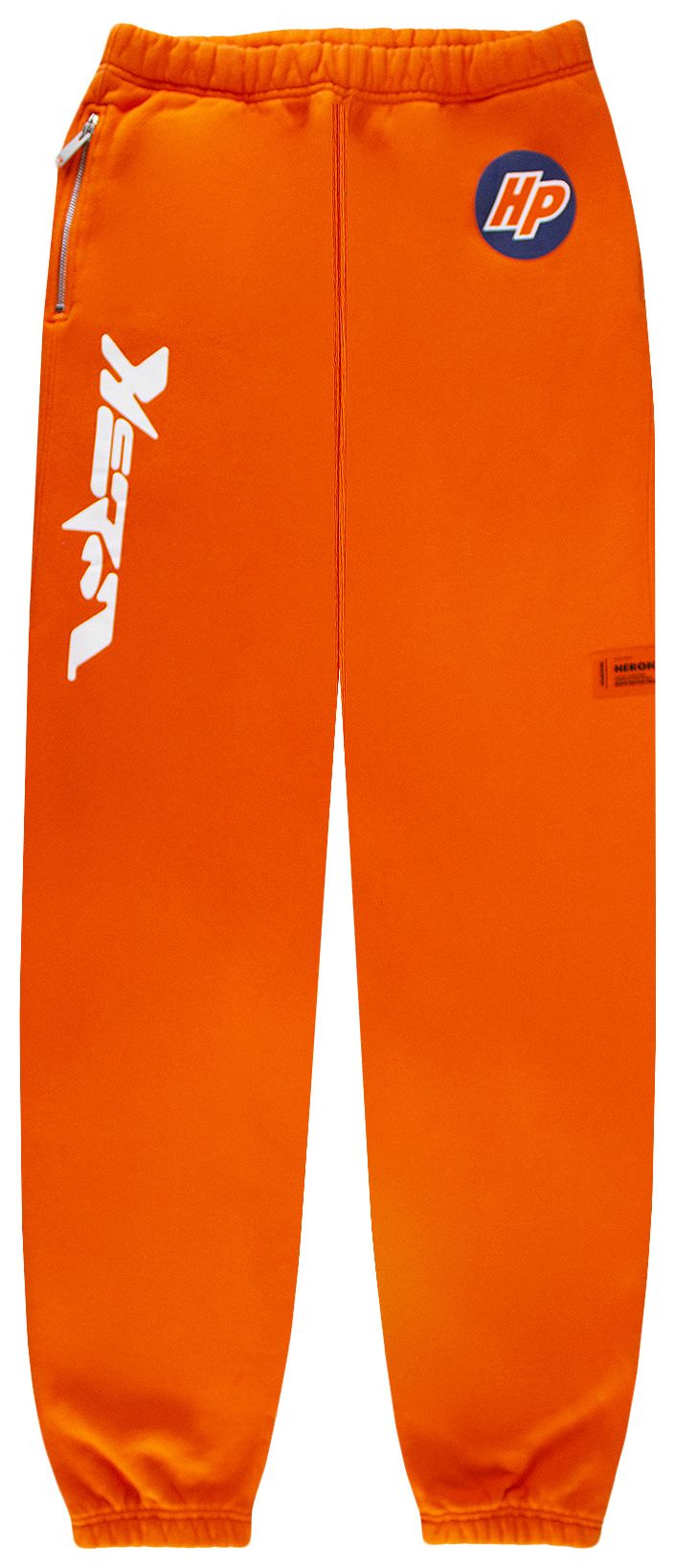 Heron Preston Heron Techno Sweatpants Golden PoppyWhite