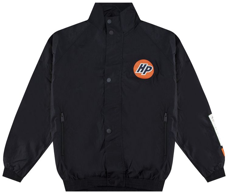 Heron Preston Nylon Windbreaker BlackWhite