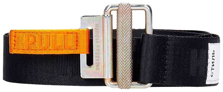 Heron Preston Tape Belt BlackGold