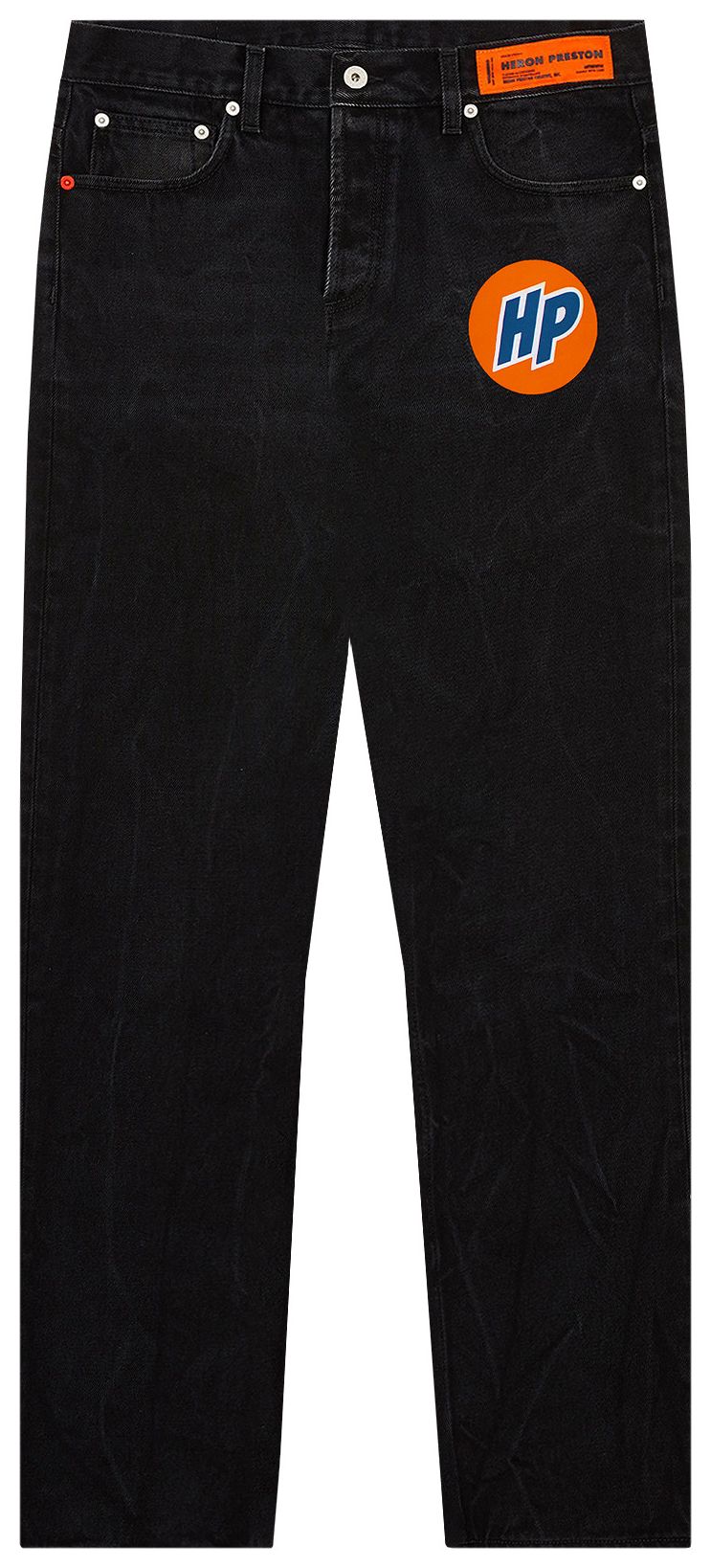 Heron Preston Slim 5 Pocket Denim Vintage Black