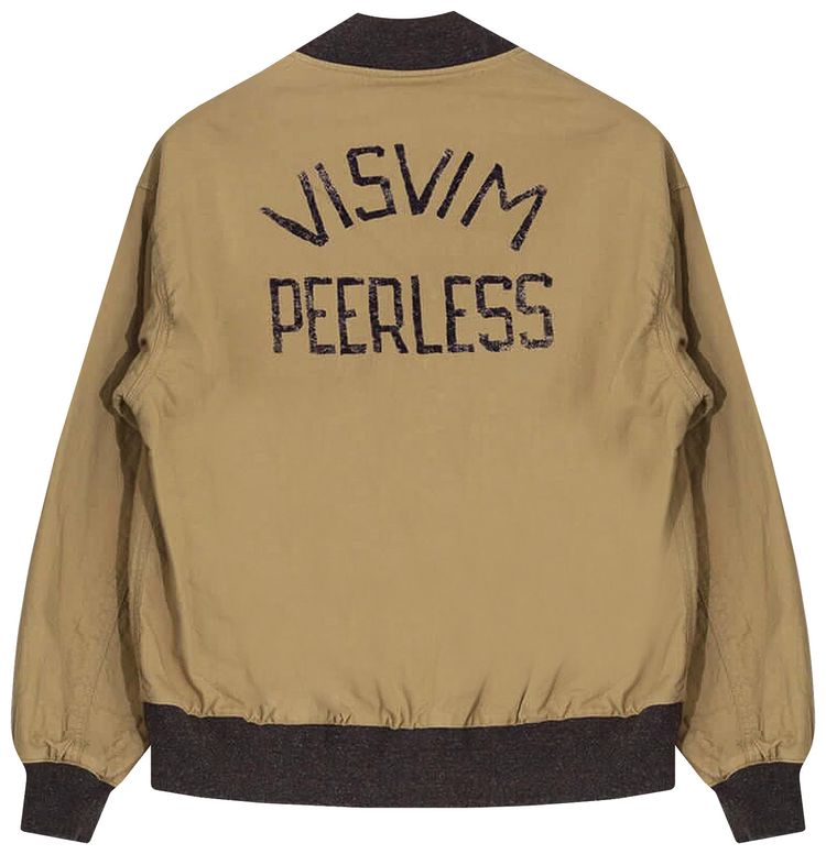 Visvim Varsity SB Jacket Beige