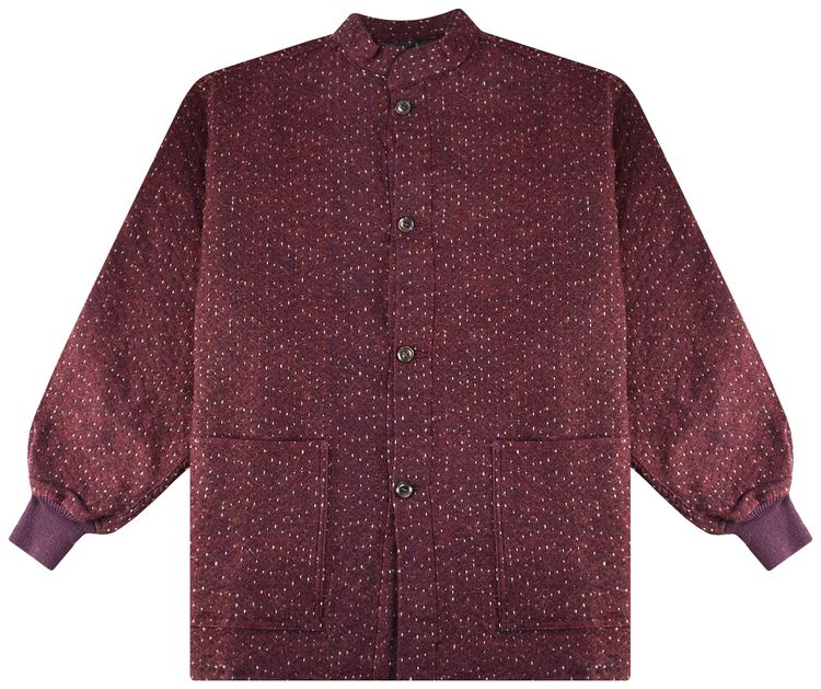 Needles SC Army Shirt Bordeaux