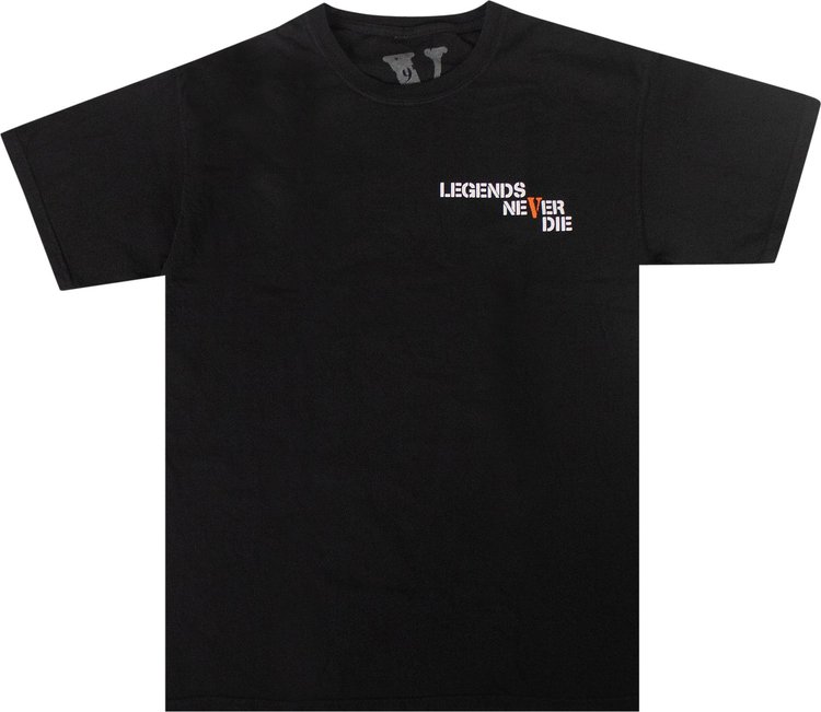 Vlone x Juice WRLD 999 Short-Sleeve T-Shirt 'Black'