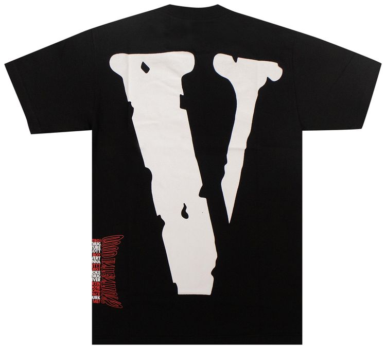 Vlone x Nav Dead Short Sleeve T Shirt Black