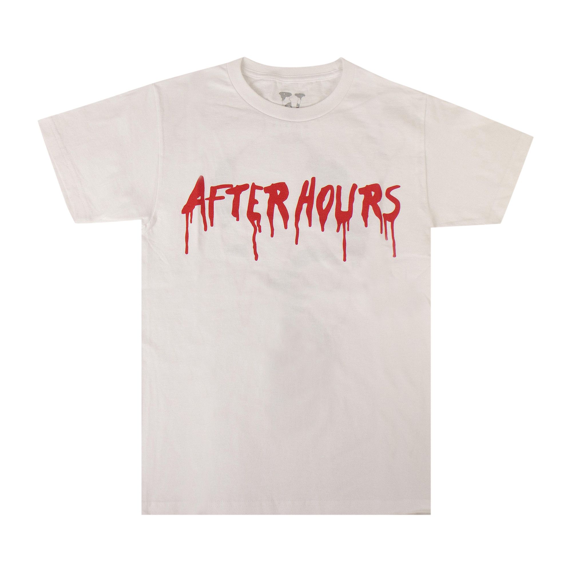 Buy Vlone x The Weeknd After Hours Blood Drip T Shirt White 1020 100000103TWAH WHIT GOAT