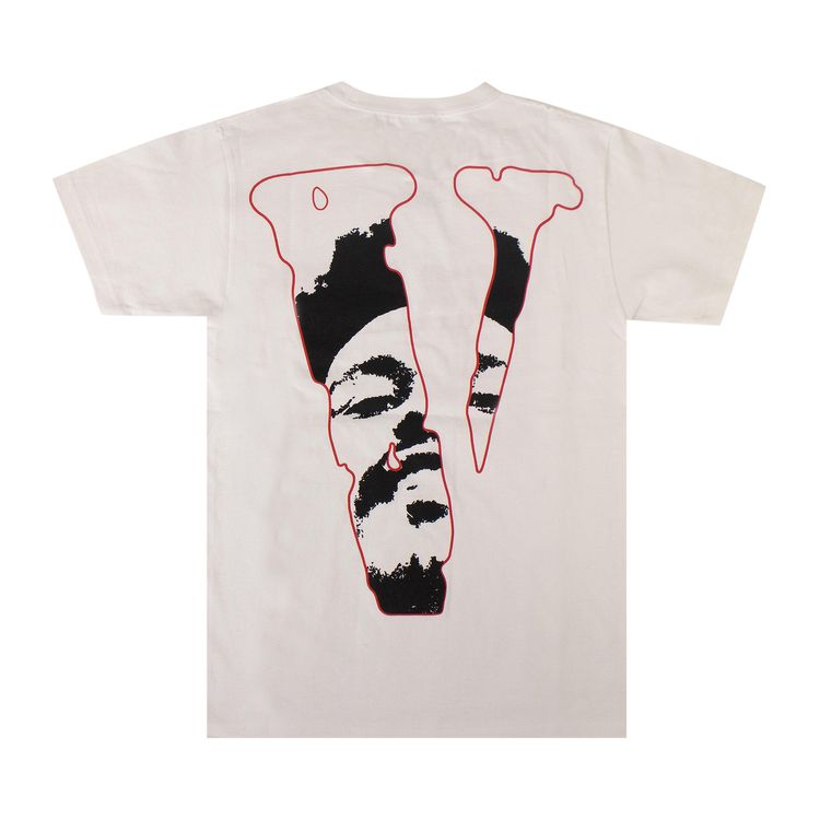 Vlone x The Weeknd After Hours Blood Drip T Shirt White