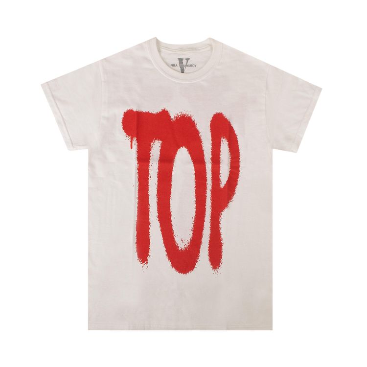 Vlone x NBA Youngboy Top Short Sleeve T Shirt White