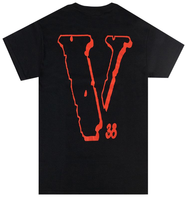 Vlone x NBA Youngboy Top Short Sleeve T Shirt Black