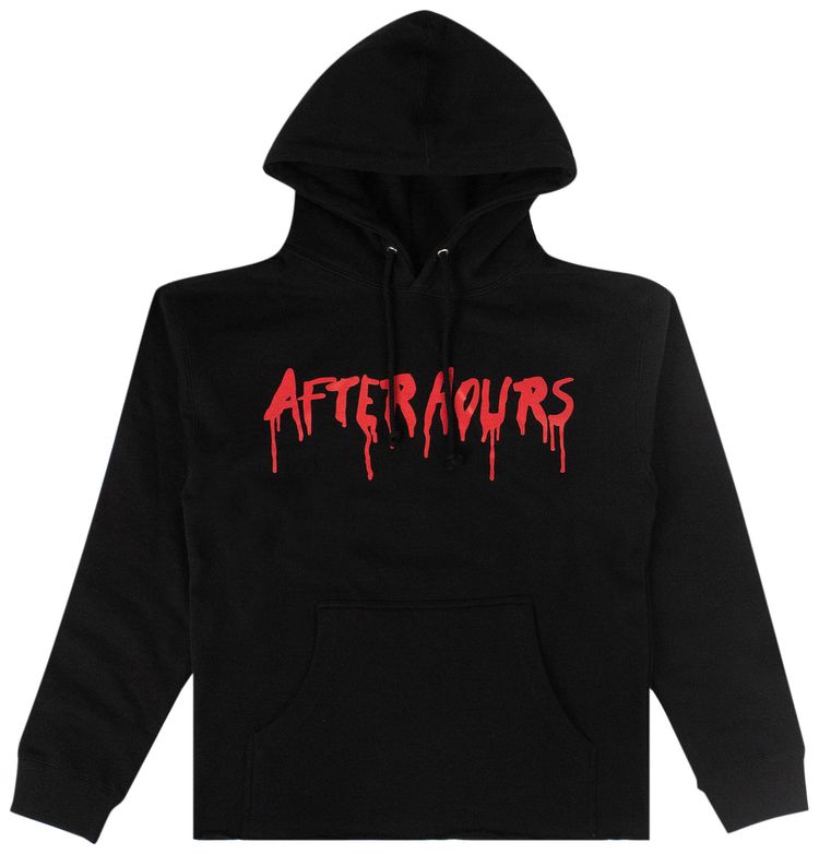 Vlone x The Weeknd After Hours Hooded Sweatshirt Black