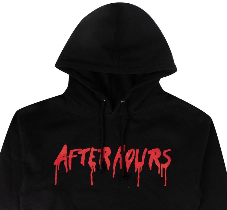 Vlone x The Weeknd After Hours Hooded Sweatshirt Black