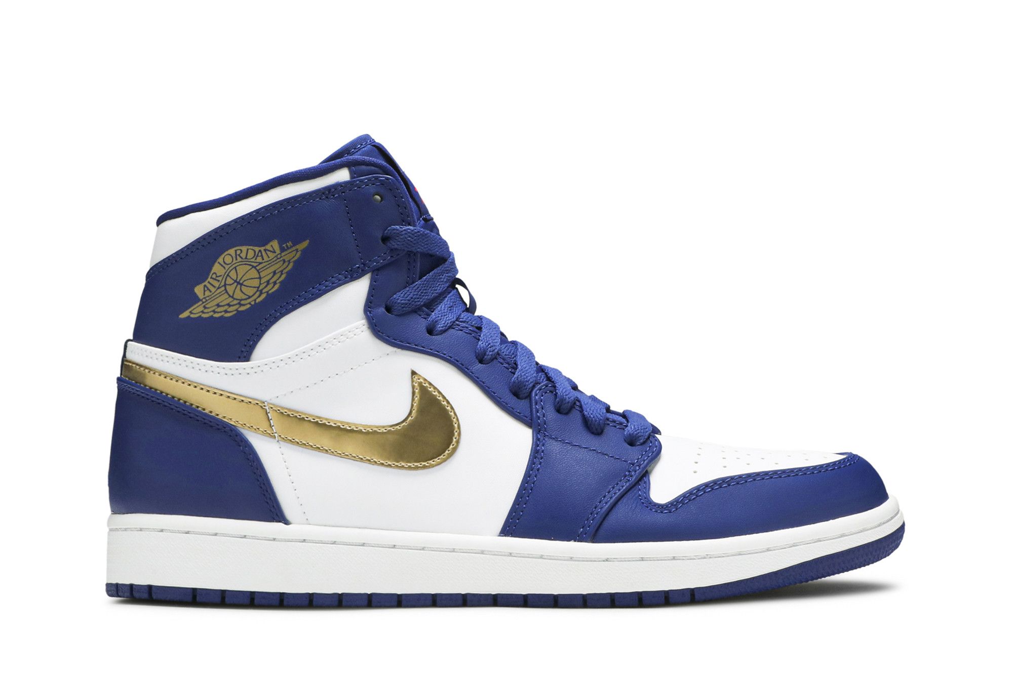 Jordan 1 gold and blue deals