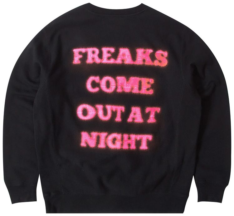 Pleasures Freaks Premium Crewneck Black