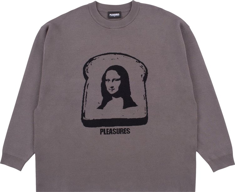 Pleasures Mona Knit Sweater 'Charcoal'