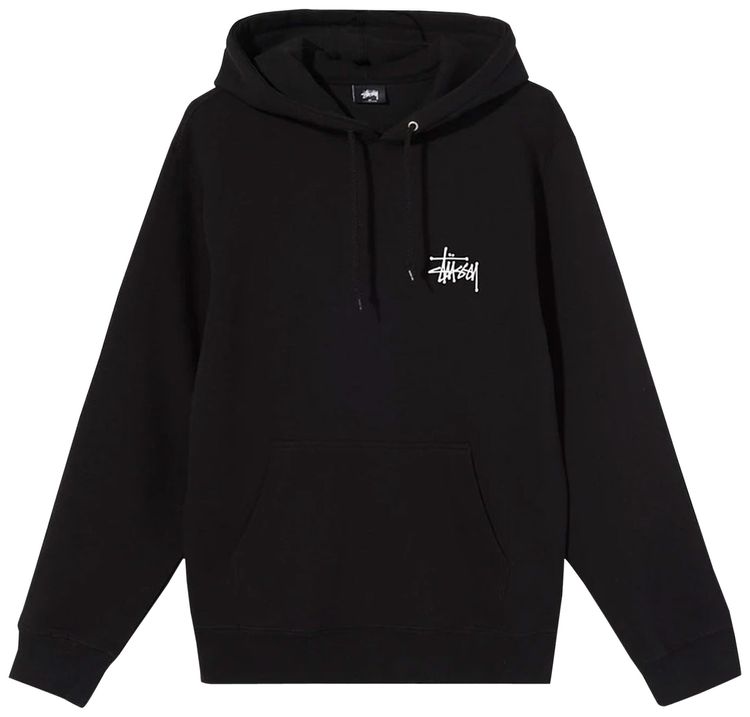 Stussy Basic Hood Black