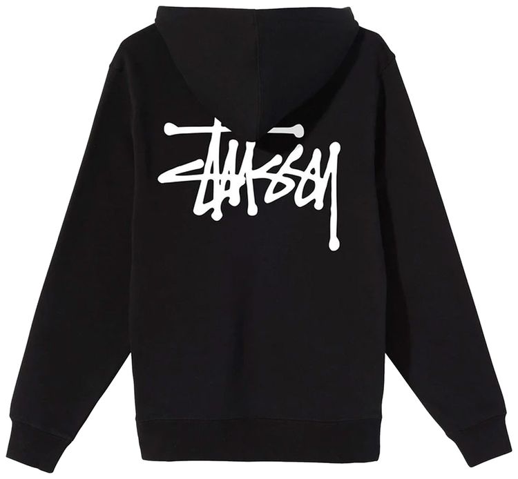 Stussy Basic Hood Black