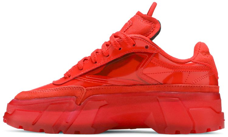 Cardi B x Reebok Club C J Red Clear