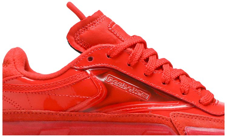 Cardi B x Reebok Club C J Red Clear