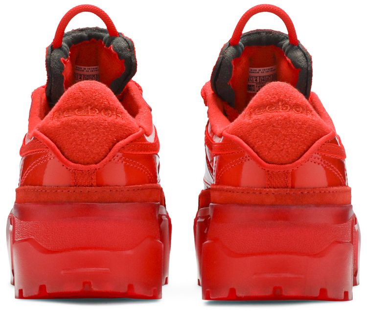 Cardi B x Reebok Club C J Red Clear