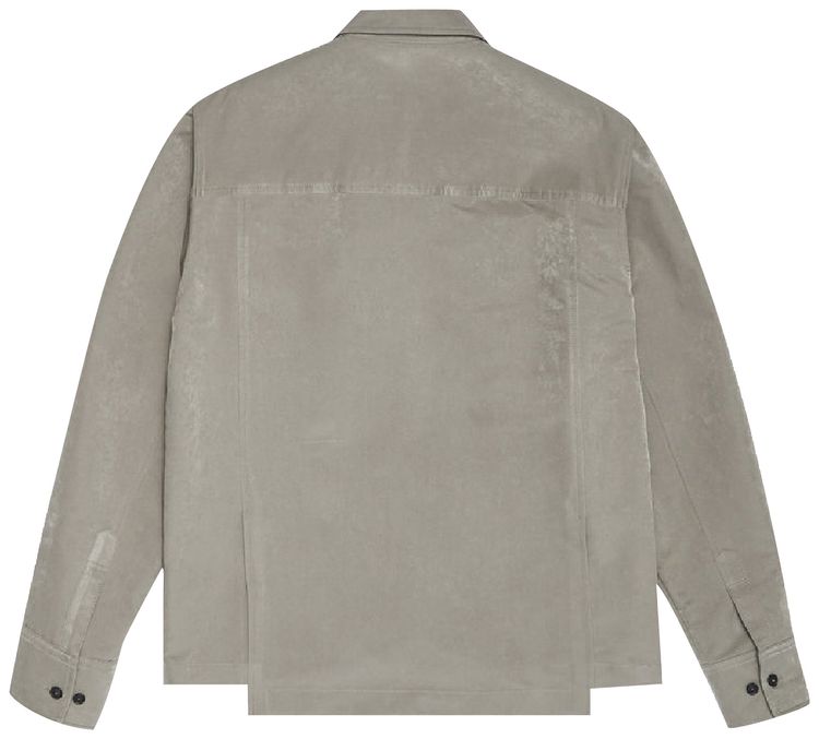 Iise Utility Long Sleeve Over Shirt Green