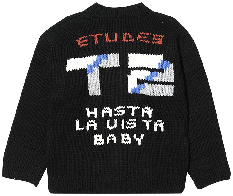 Etudes Andy Terminator Crewneck Sweater Black