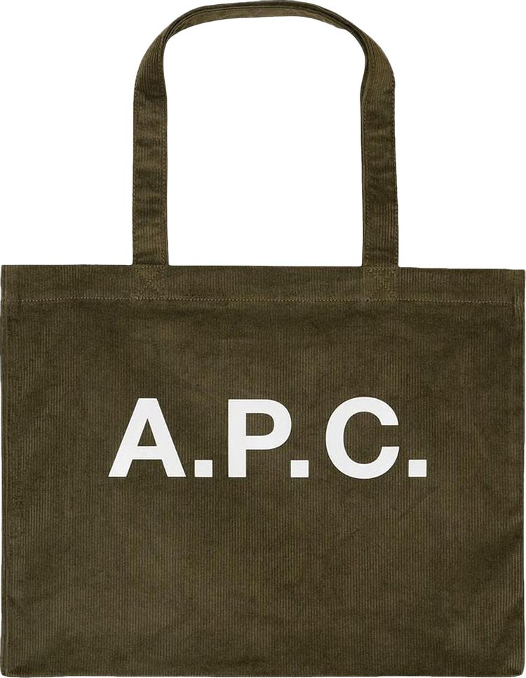 A.P.C. Diane Shopping Bag 'Khaki Green'