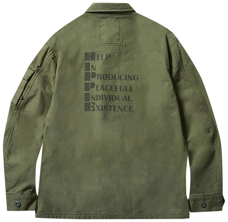 Liberaiders Hippie BDU Jacket Olive