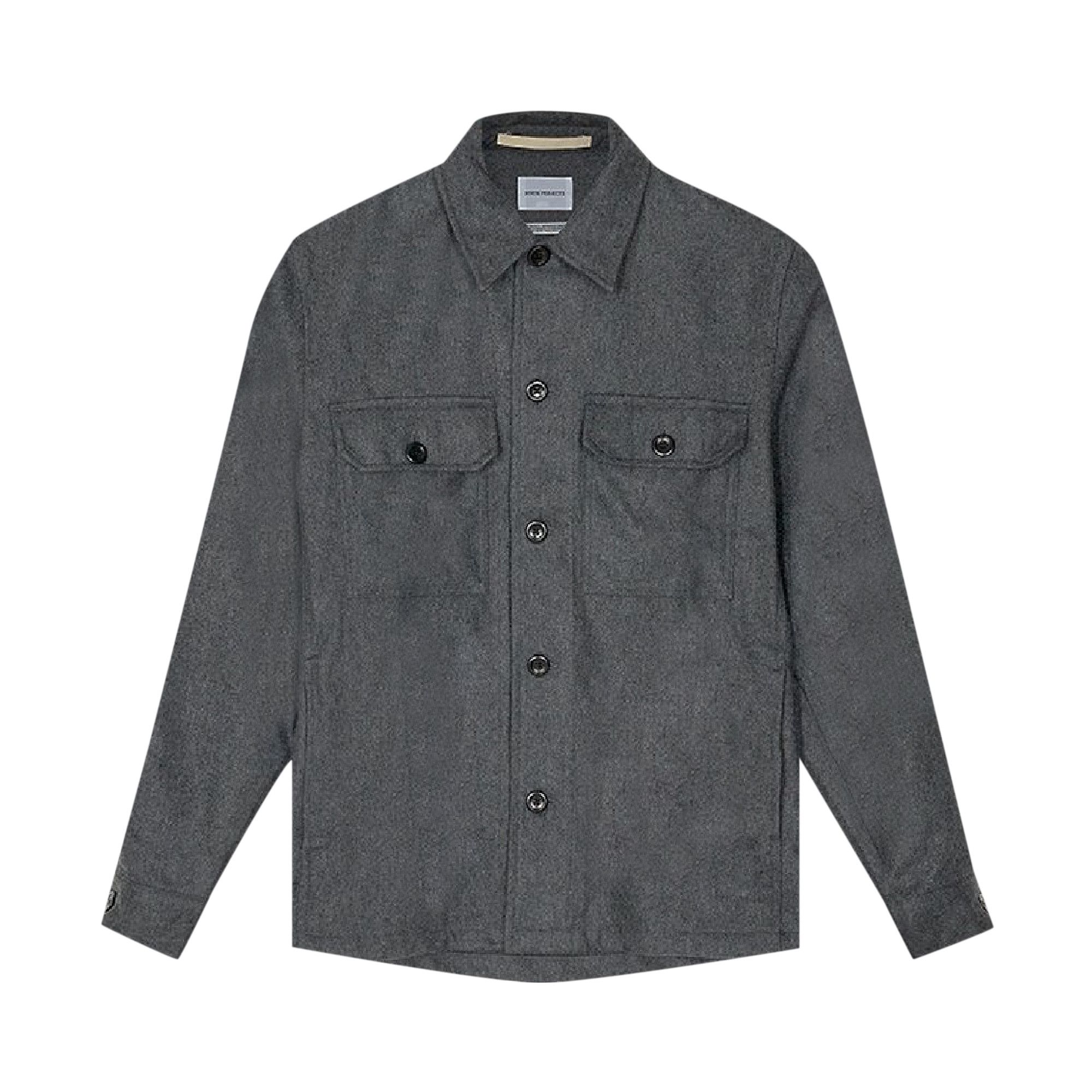 Buy Norse Projects Kyle Wool Charcoal Melange N40 0530 CHAR GOAT