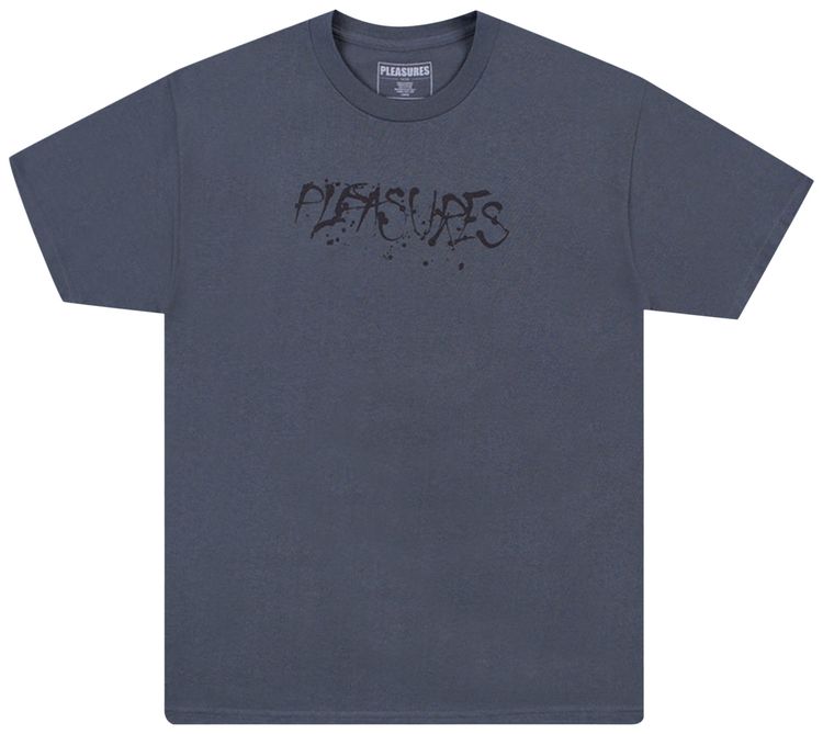 Pleasures God Bless T Shirt Charcoal