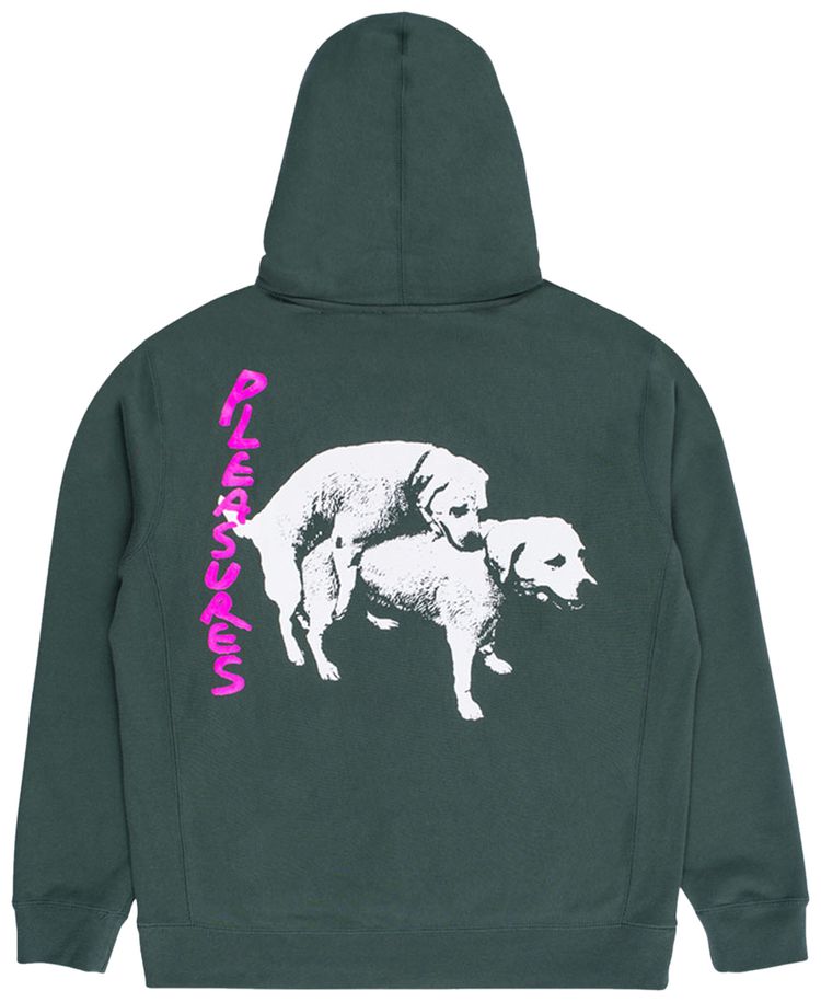 Pleasures Hump Premium Hoodie Alpine Green