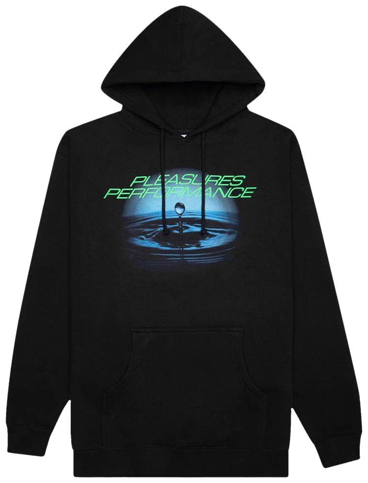 Pleasures Performance Hoodie Black