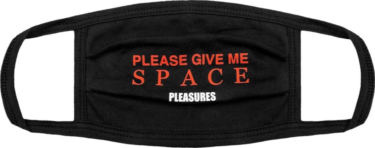 Pleasures Space Face Mask 'Black'