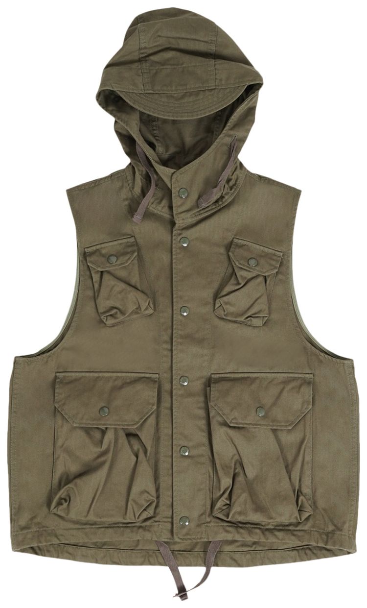 Engineered Garments Field Vest Olive
