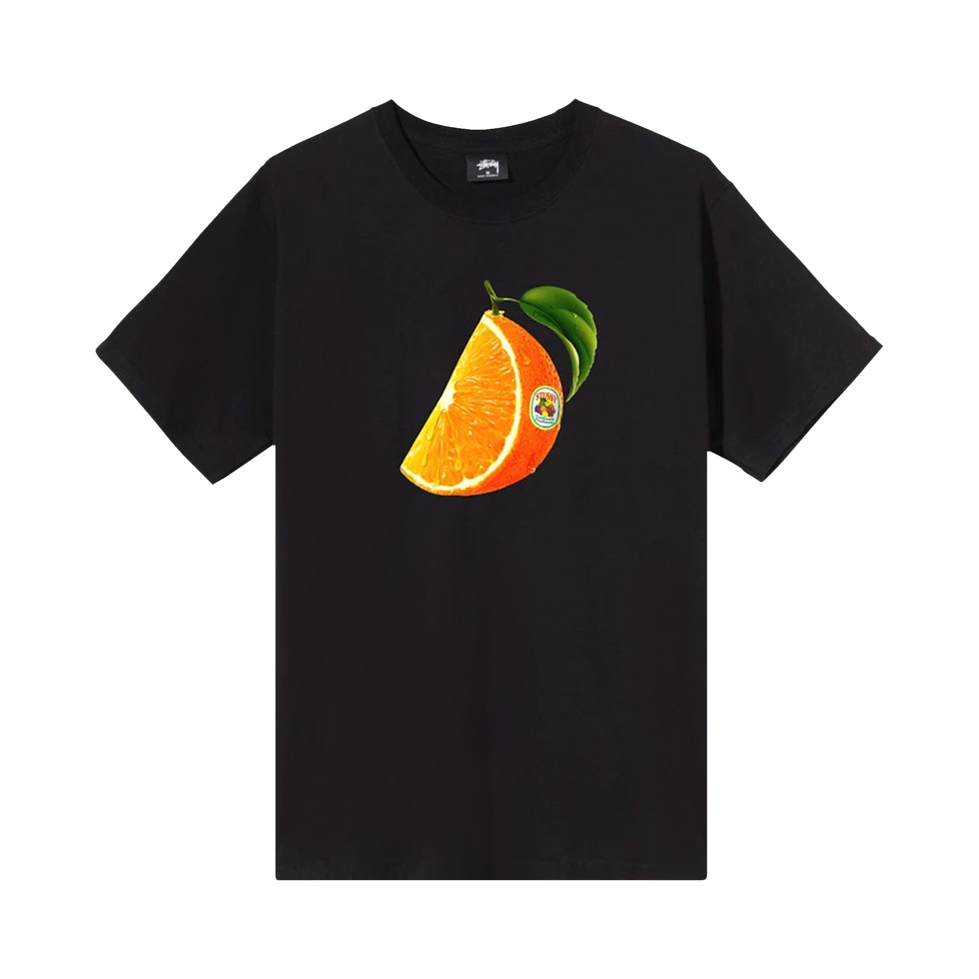 Buy Stussy Orange Slice Tee 'Black' - 1904576 BLAC | GOAT