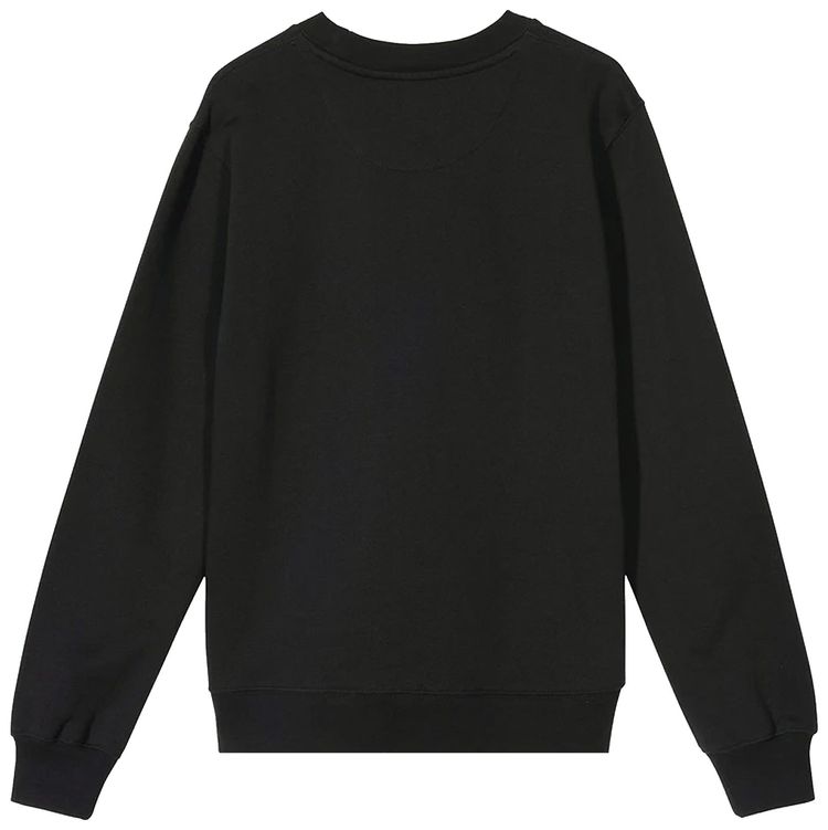 Stussy C Fleece Crew Black